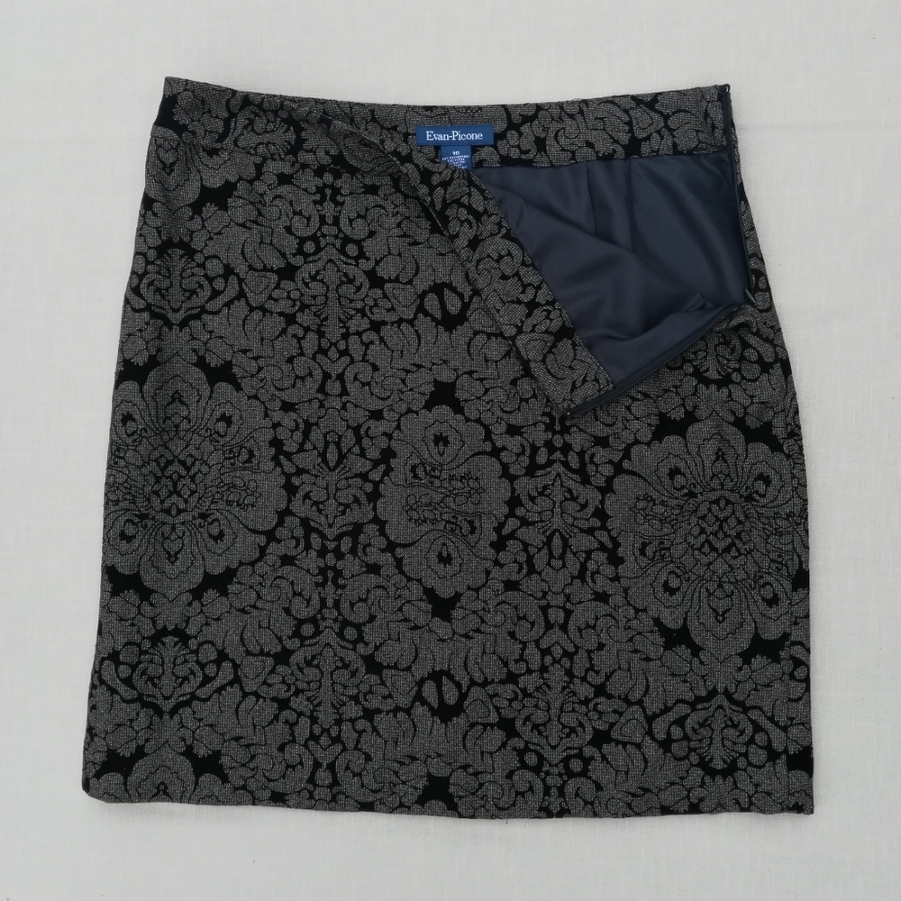 Vintage Velevt Damask Skirt